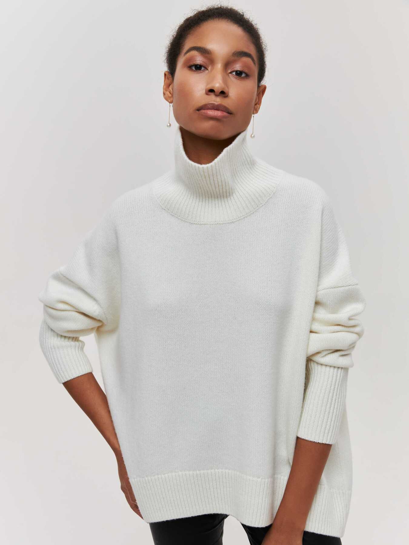 Women's Cozy Turtleneck Sweater